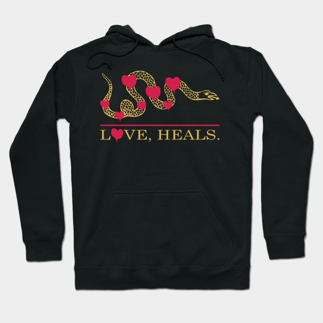 Love Heals Hoodie by pelagio